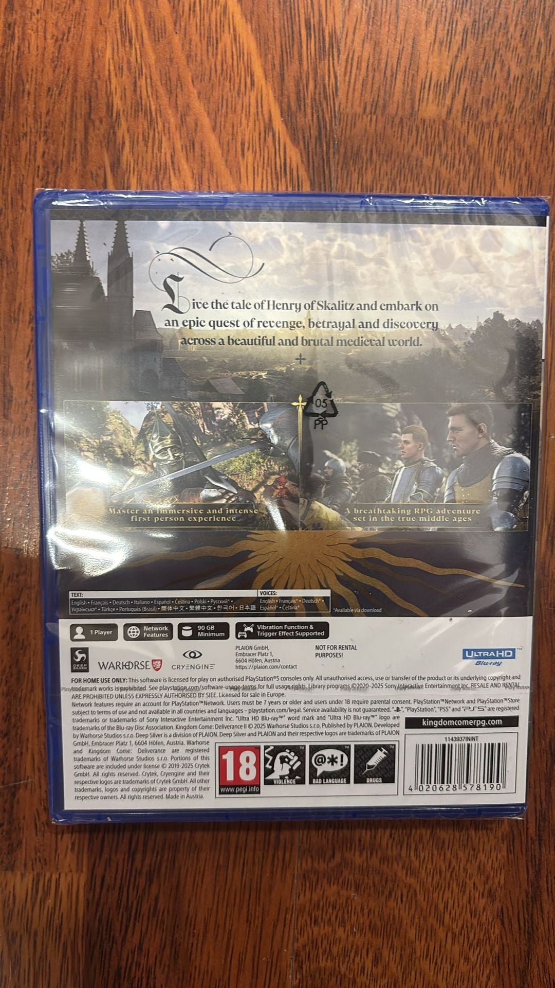 Kingdom Come Deliverance II PS5 UK Kingdom Come Deliverance II PS5 UK